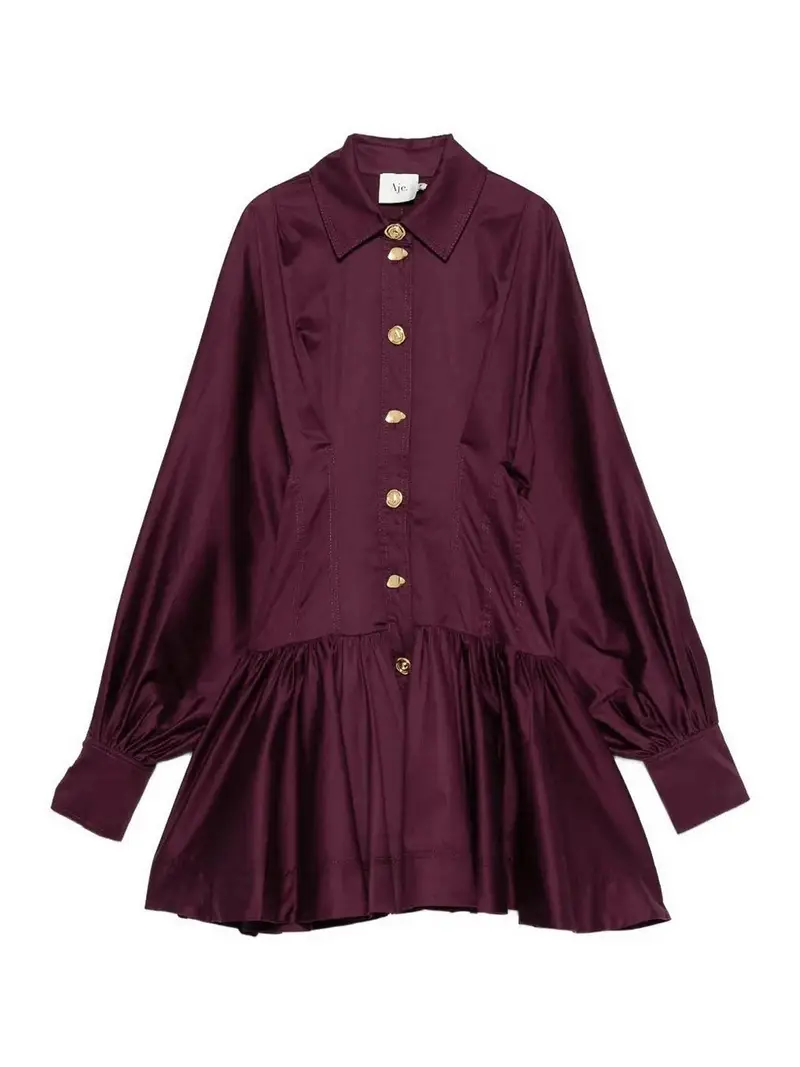 Mini Vestito Alexia Rosso Scuro