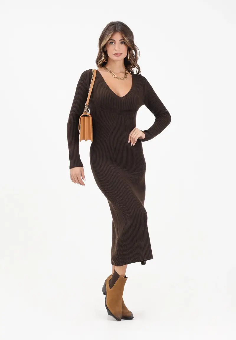 Abito midi moro da donna miniatura 2