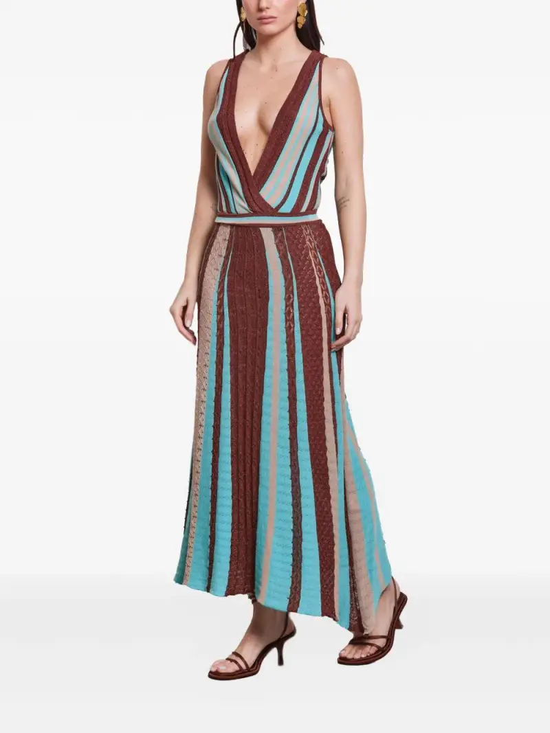 Abito multicolor in maglia lurex Moro miniatura 3