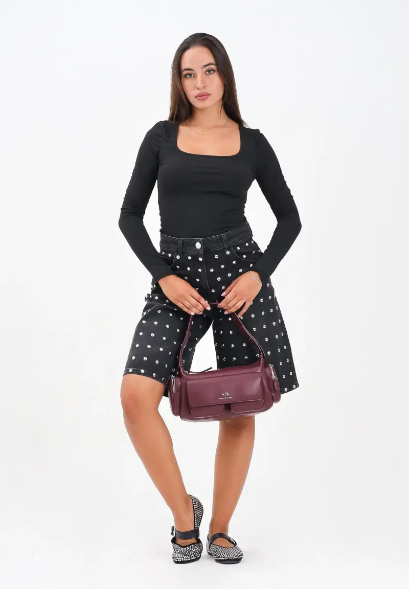 AKEP Bermuda Donna Nero 2817088 miniatura 2