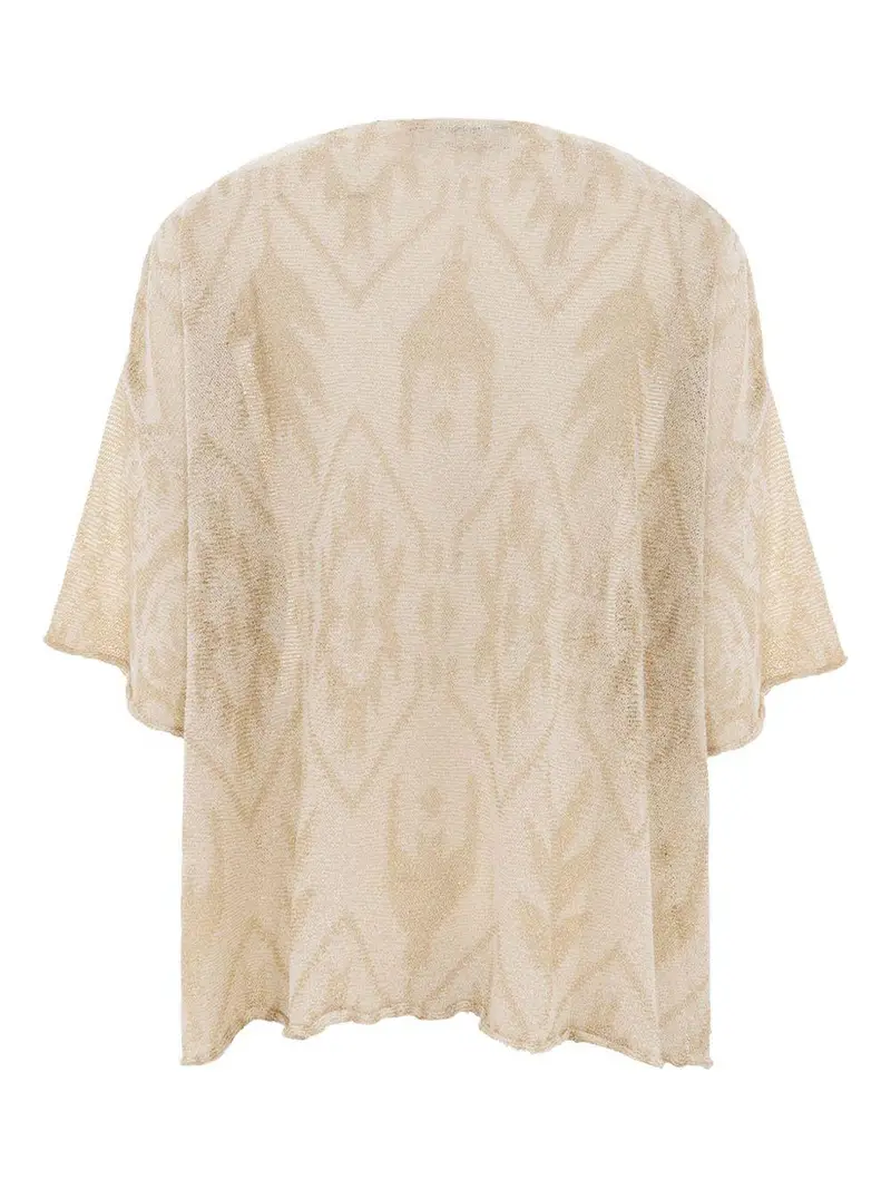 Maglia panna fantasia miniatura 3