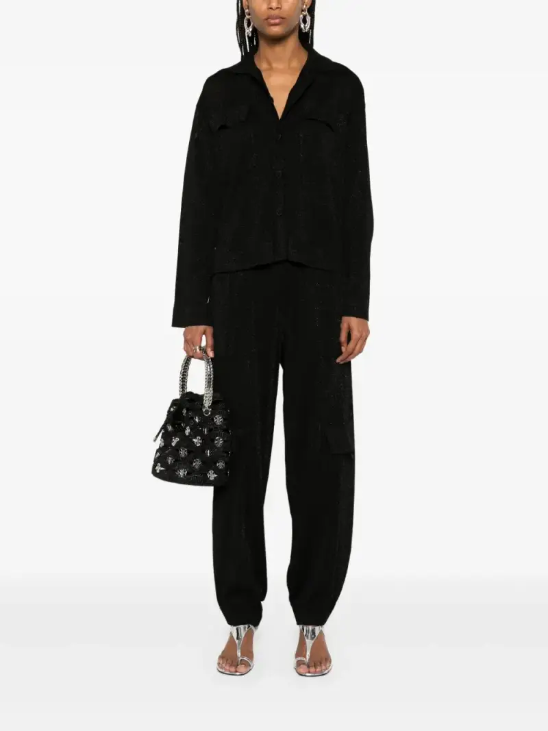 pantaloni cargo akep BLU miniatura 2