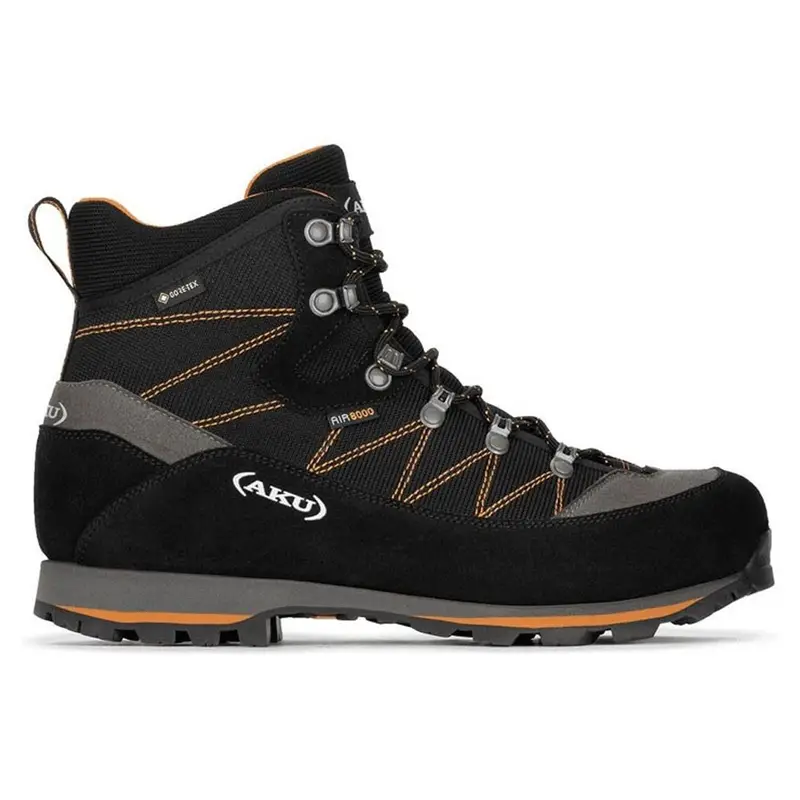 Lite Iii Wide GORE-TEX Nero Arancio - Pedule Trekking Uomo EUR 46,5 / UK 11,5