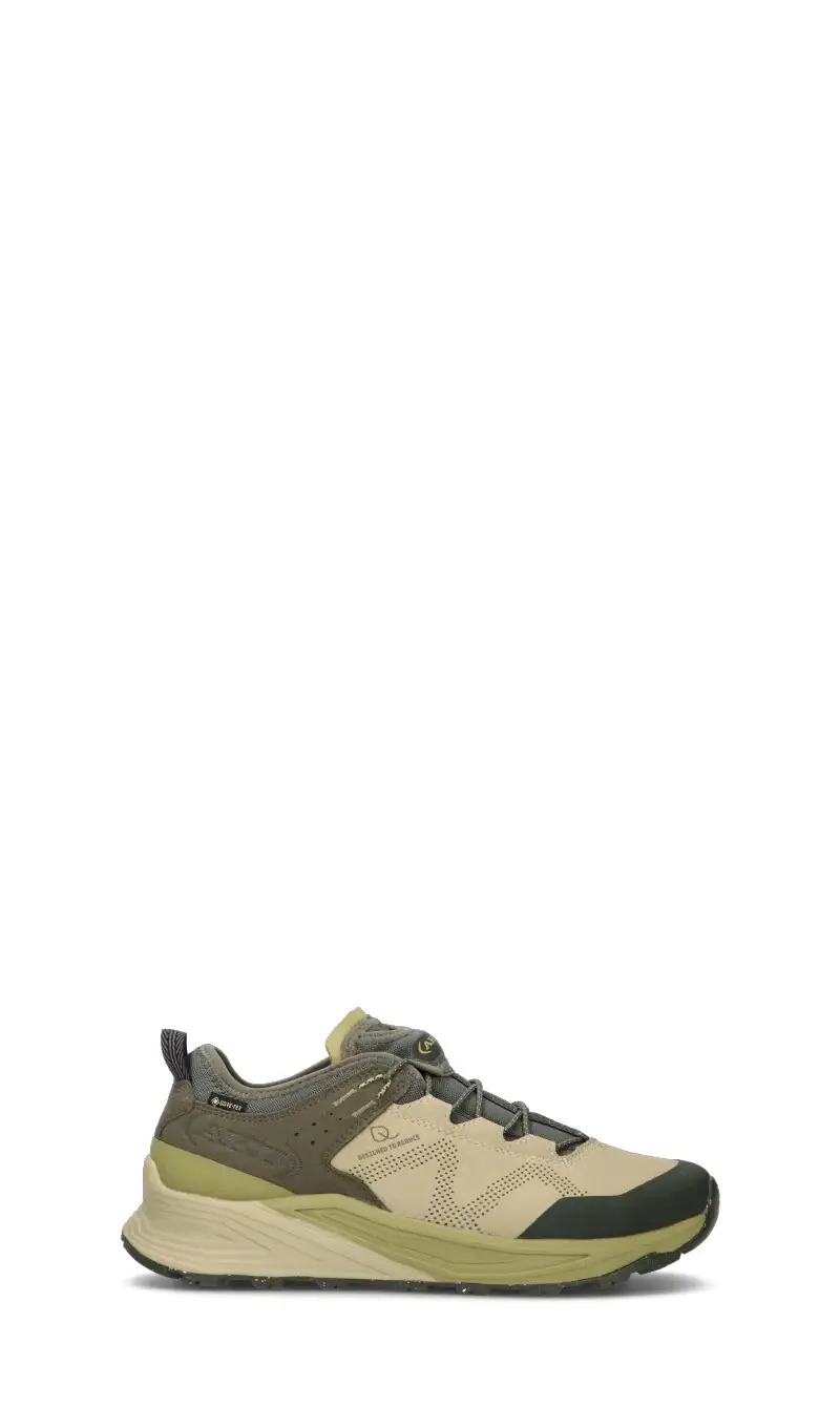 Scarpa trekking uomo verde in gore-tex Vario