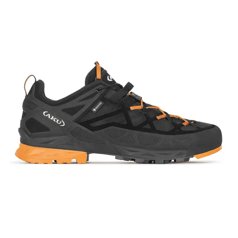 Scarpe Trekking Rock Dfs GORE-TEX Nero Arancio Uomo EUR 46 / UK 11