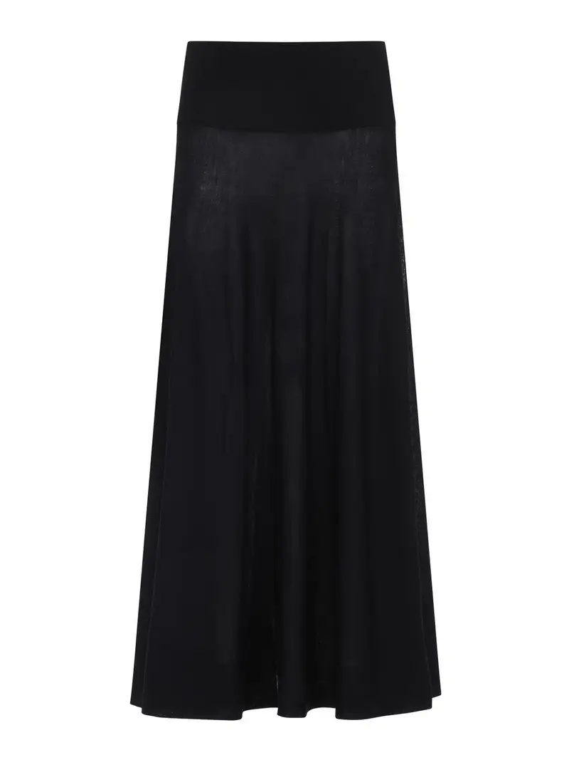 Maxi Skirt Nero
