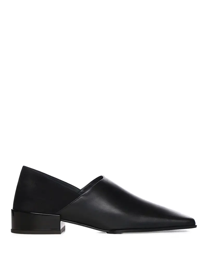 Slip-on in pelle Nero