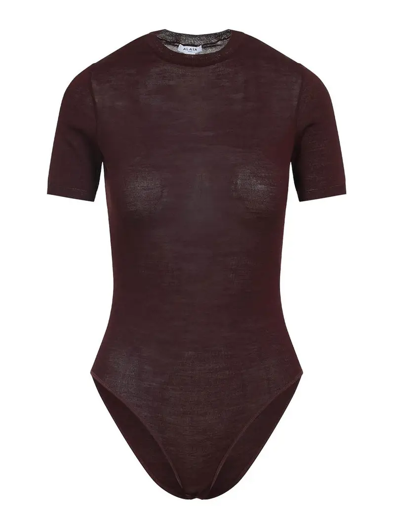 Alaïa Top Rosso 3356780