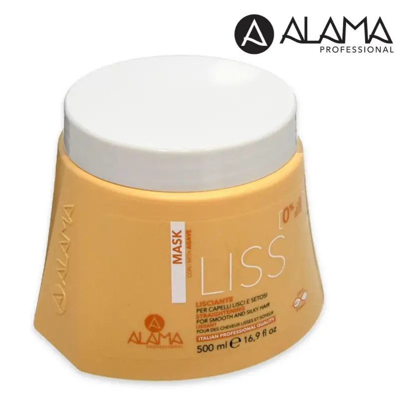professional maschera lisciante capelli lisci e setosi 500 ml
