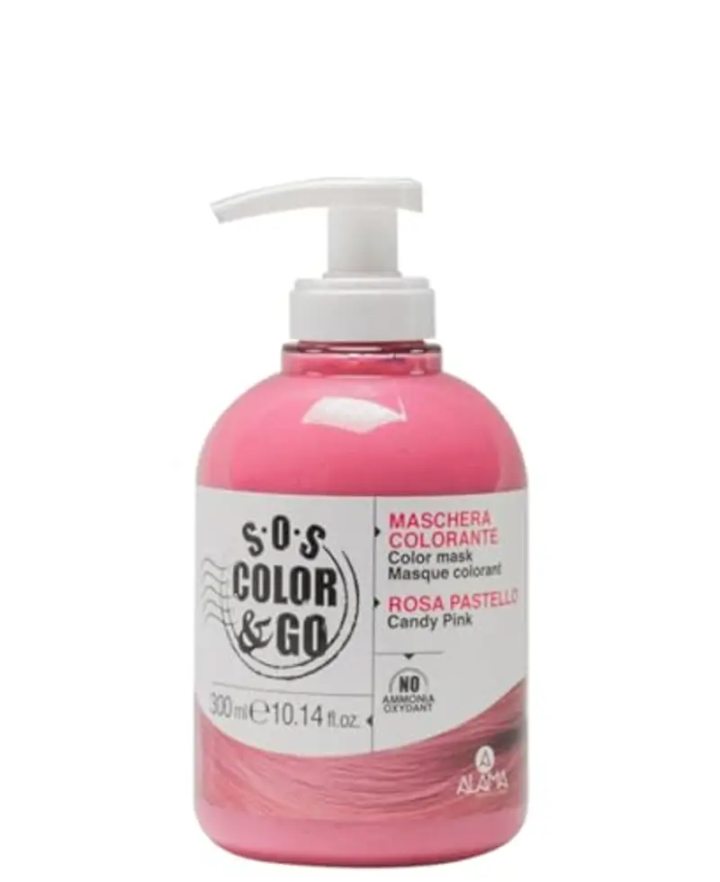 Alama S.O.S Color e Go Maschera Colorante Rosa Pastello 300ml