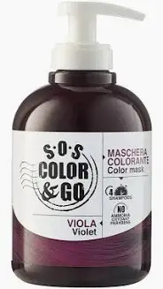s.o.s. & go mask maschera colorante viola 300 ml