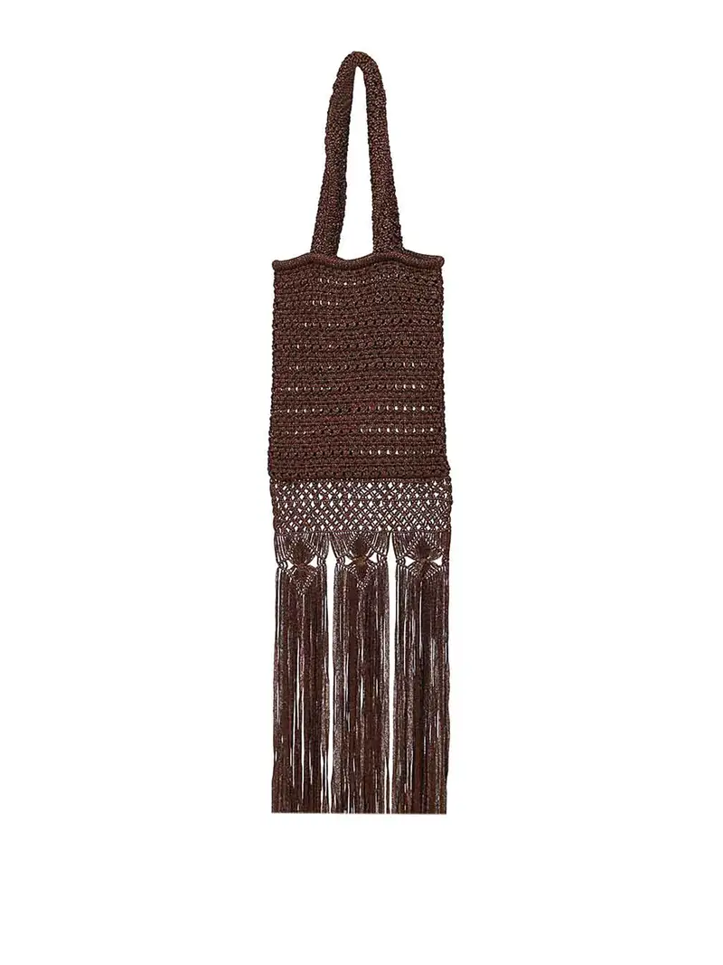 Raggio di tote bag leggero Marrone