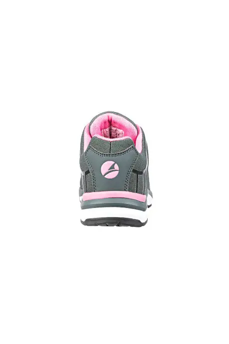 Scarpe antinfortunistiche grigie e rosa S1P ESD HRO SRC Albatros Twist Pink WNS Low [GRIGIO miniatura 4