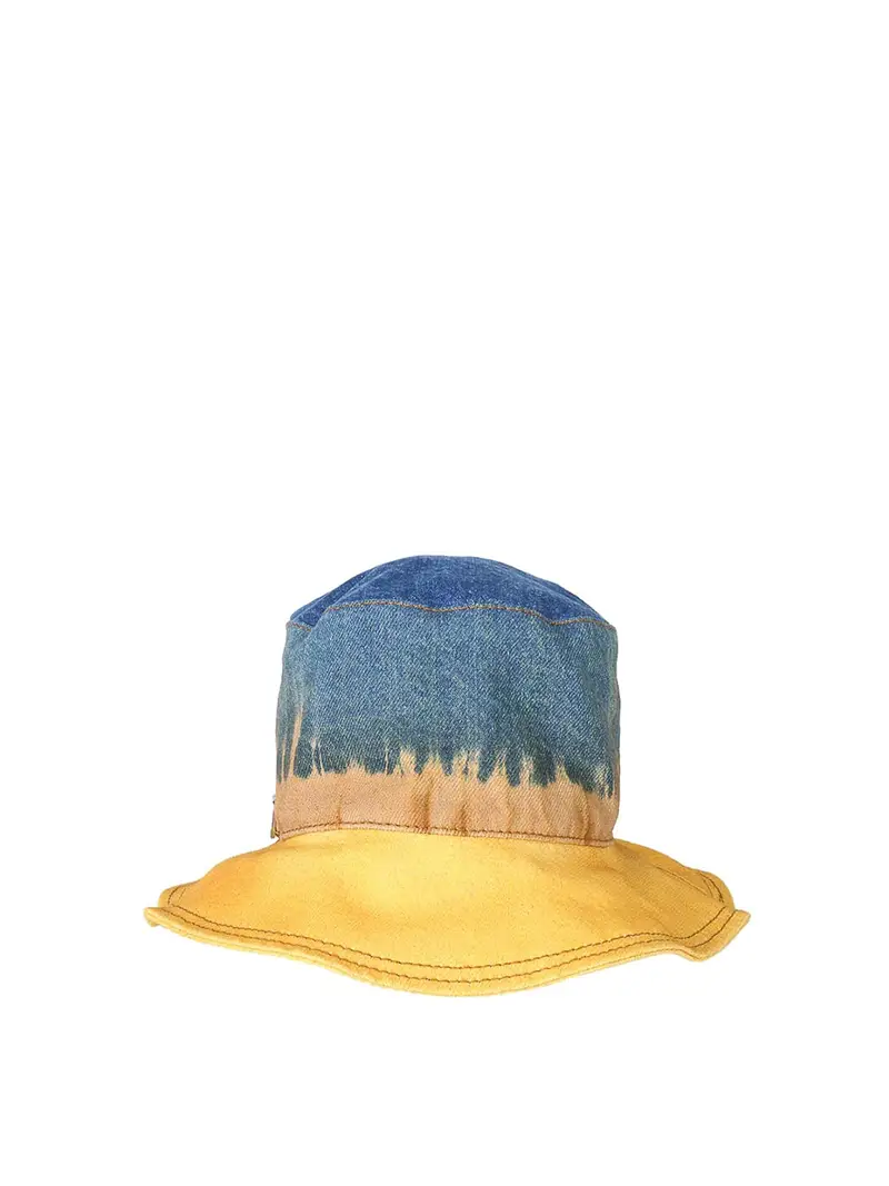 Cappello da pescatore con stampa tie-dye Multicolore
