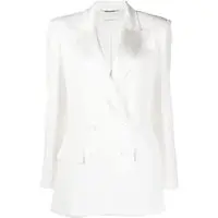 Giacca Donna Bianca Acrilico miniatura 5