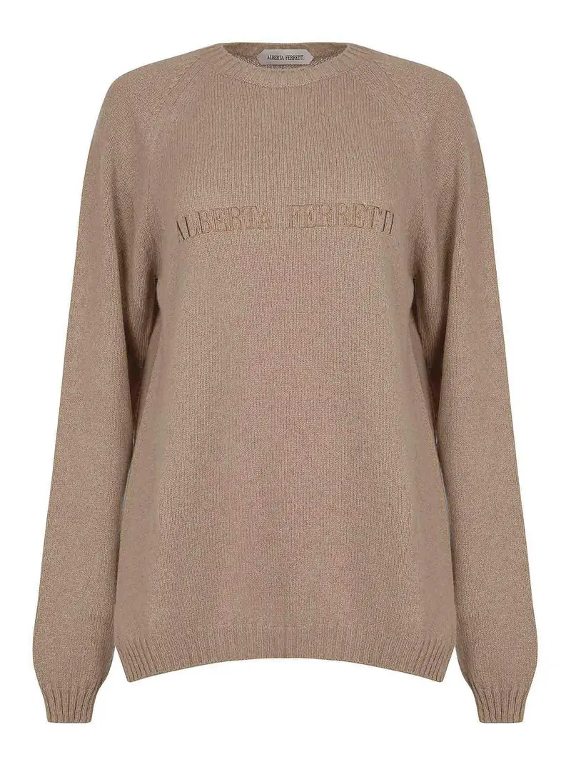 Maglione Realizzato In Lana E Cashmere Cammello