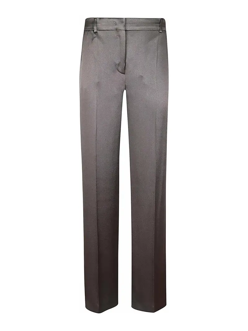 Pantalone in raso Grigio