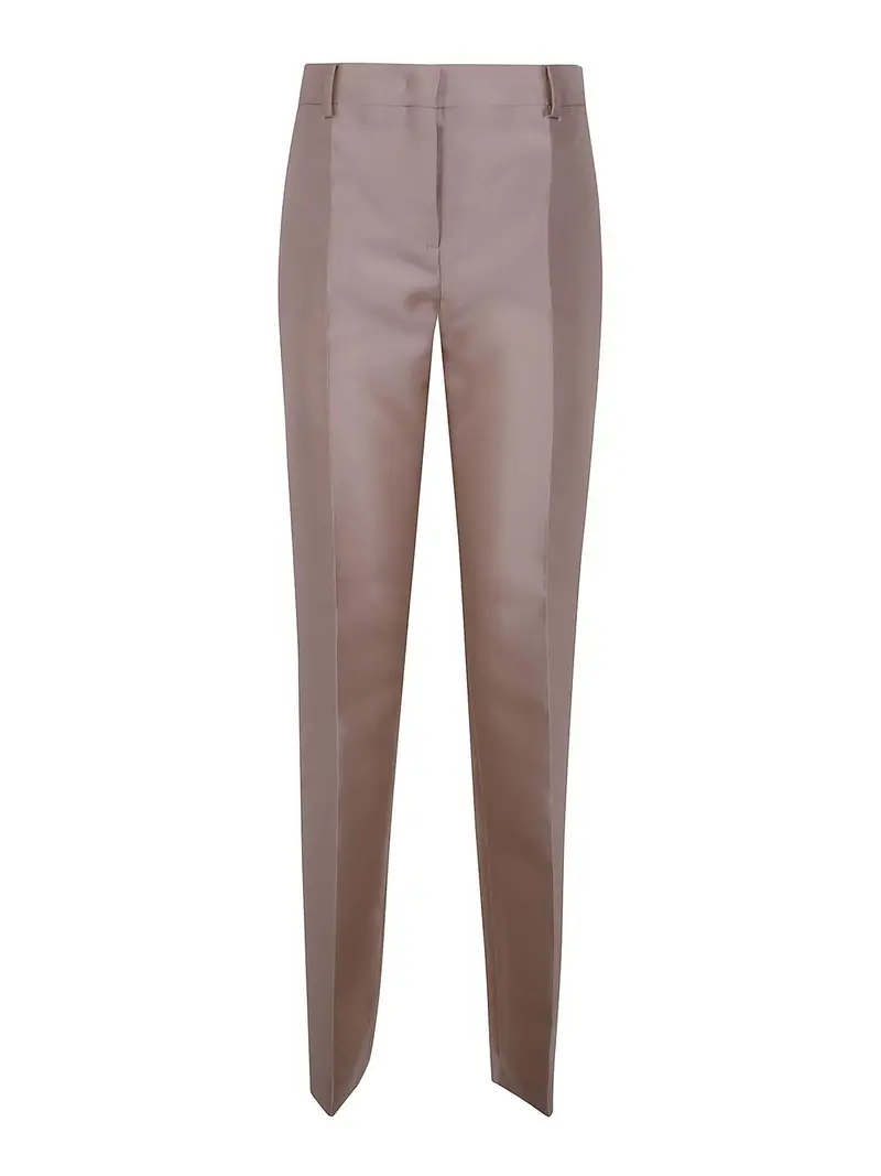 Pantaloni in mikado Bianco