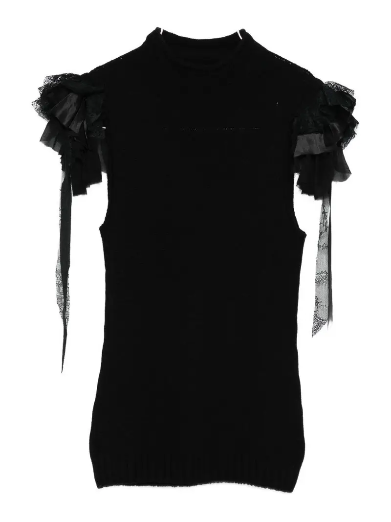 Alberta Ferretti Top Nero 3353165