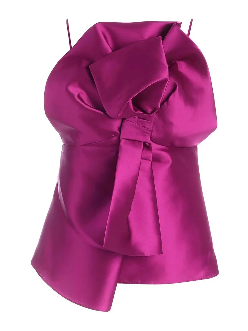 Alberta Ferretti Top Fucsia 3283580