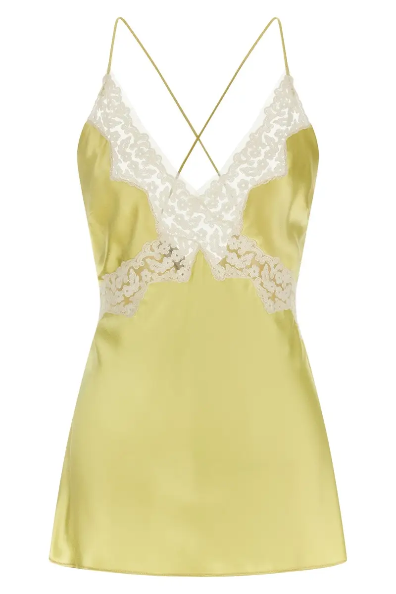 Alberta Ferretti Top Giallo 4226480