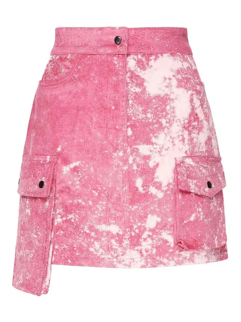 Minigonna Color Carne E Neutri