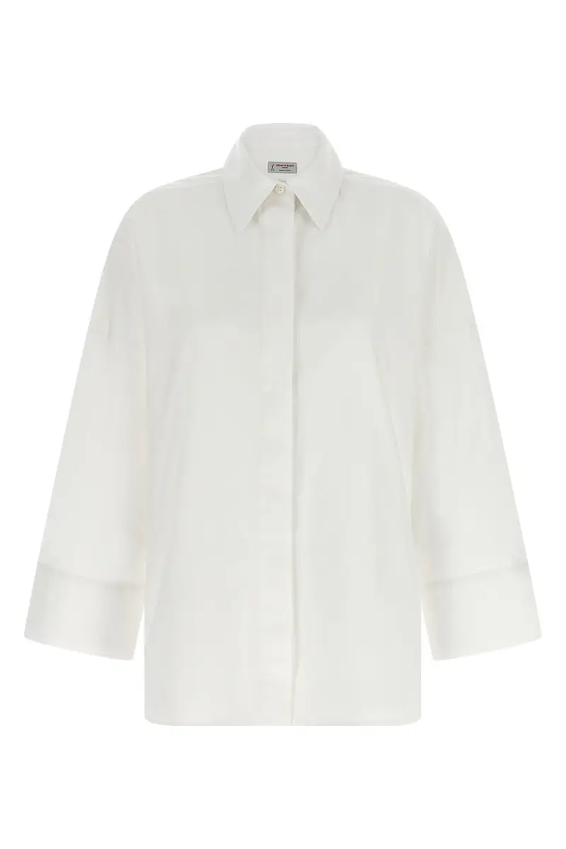 Camicia Cotone Bianco