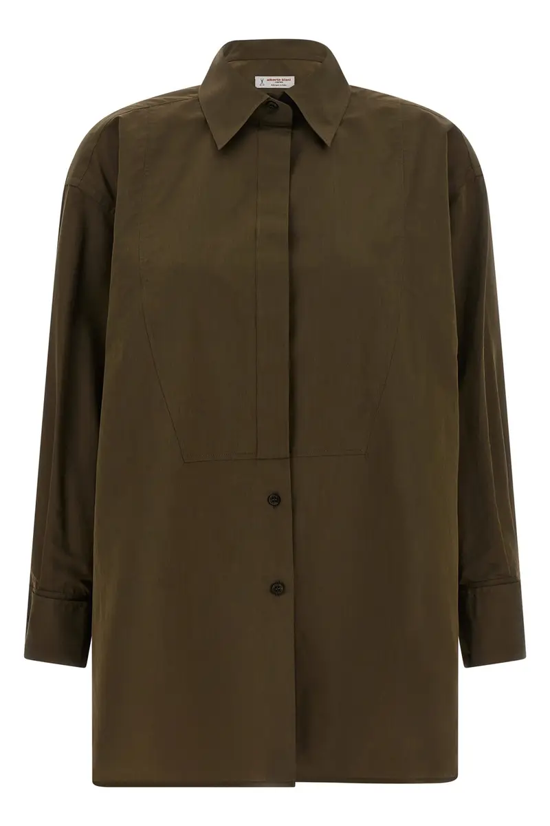 Camicia Smocking Verde