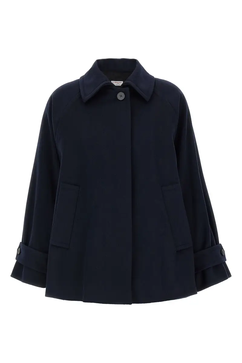 Cappotto Caban Blu