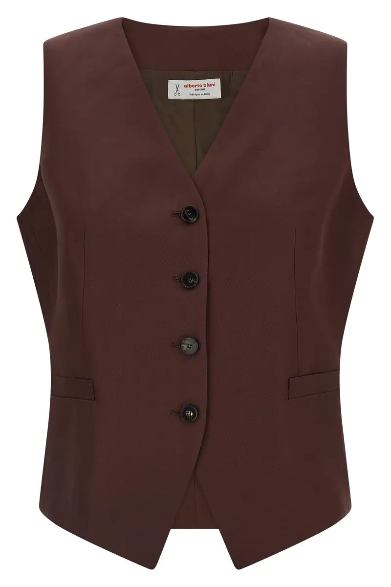 Alberto Biani Gilet Marrone 4256999
