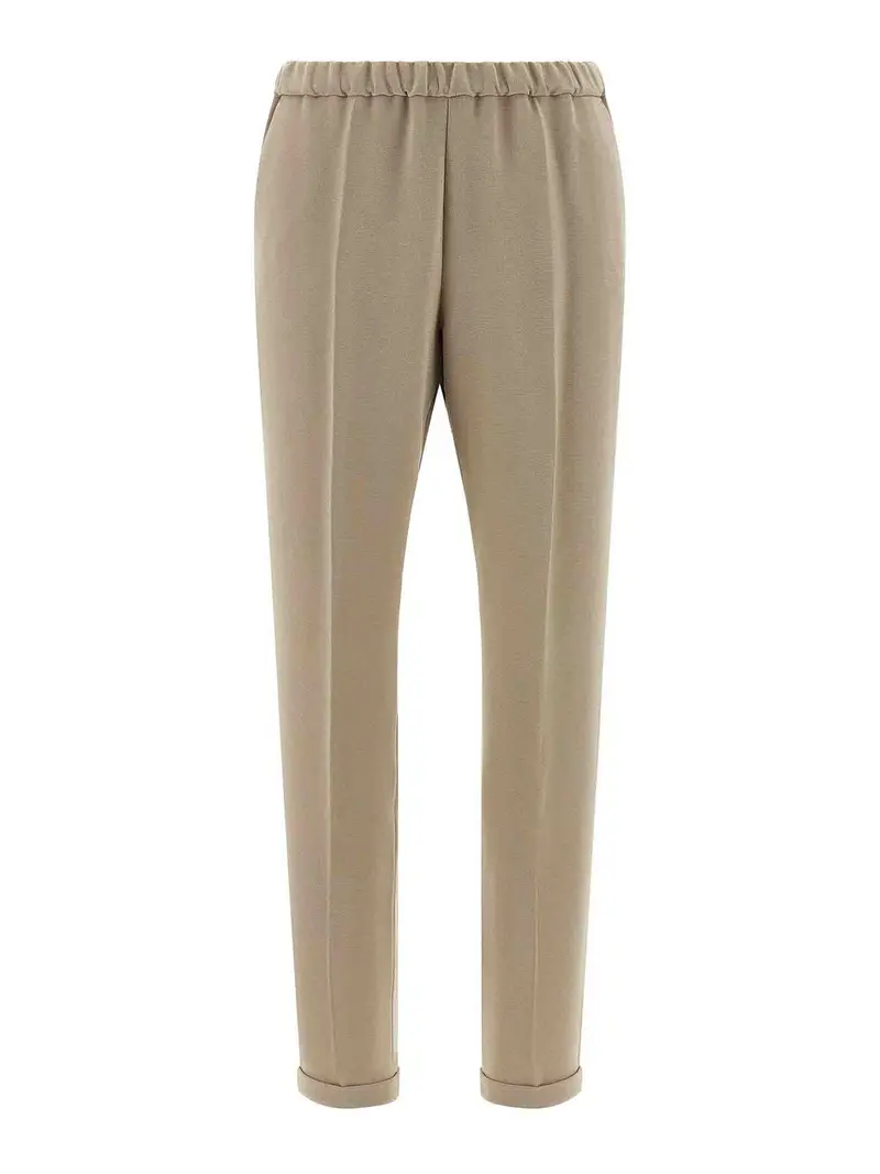 Pantaloni autunnali Beige