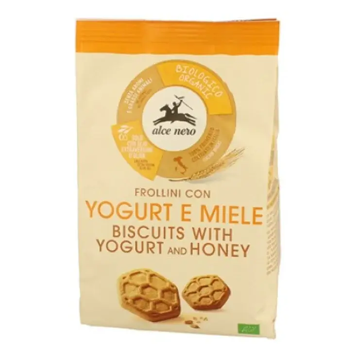 Frollini Yogurt E Miele Biologici Alce Nero 250g