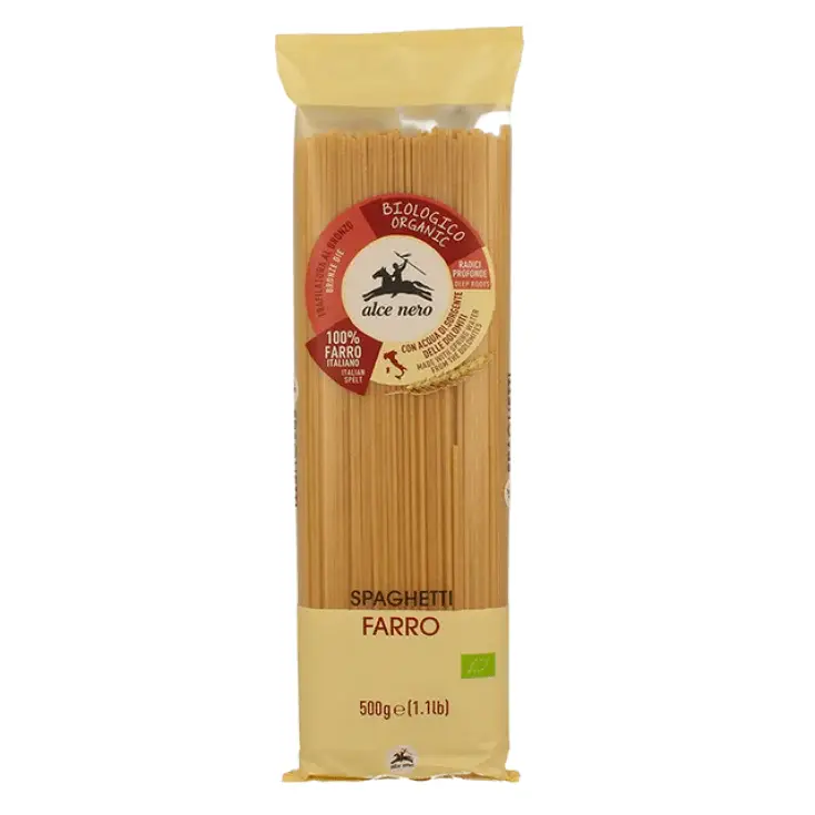 spa Spaghetti Di Farro Biologici Alce Nero 500g