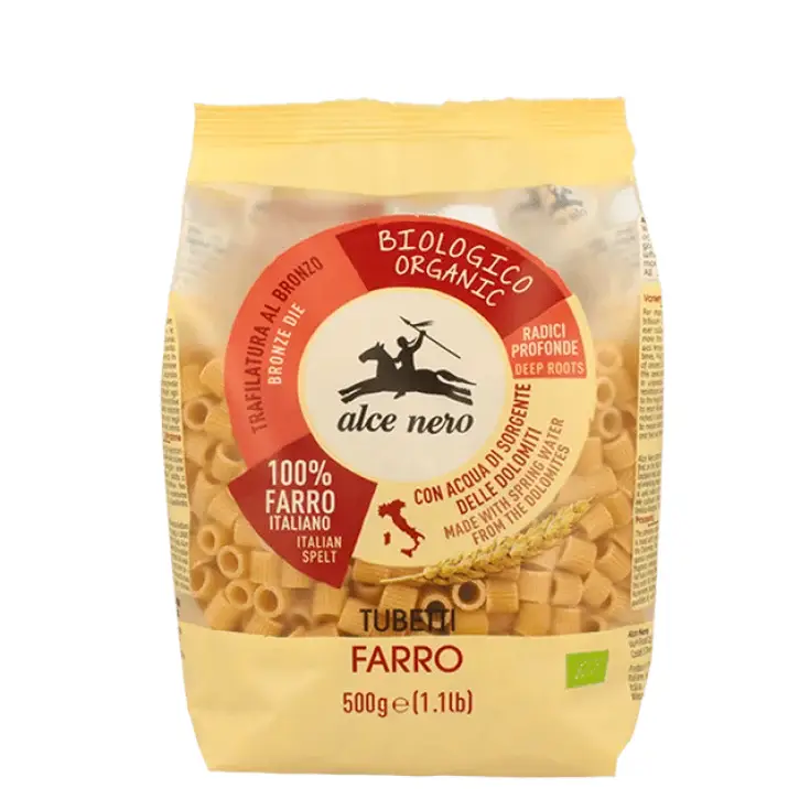 spa Tubetti Di Farro Biologici Alce Nero 500g