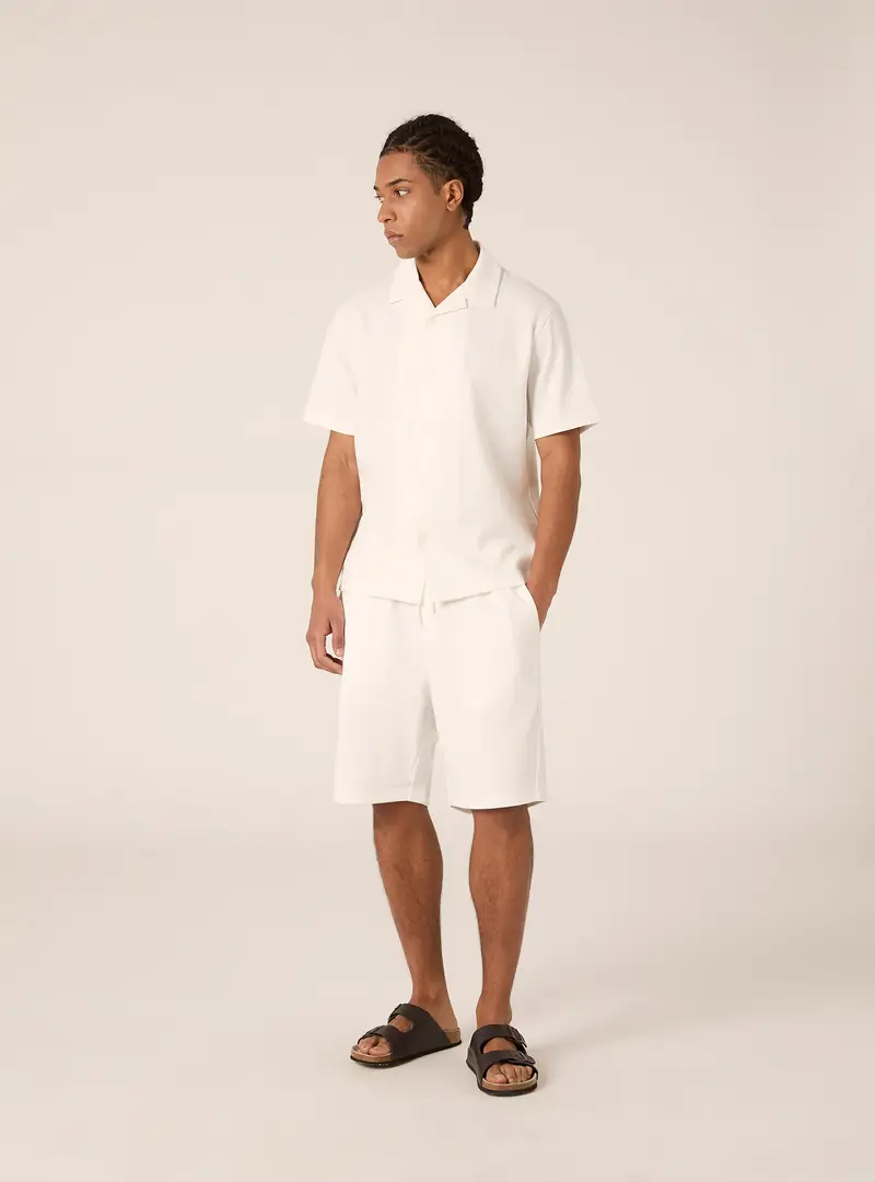 Bermuda in jersey WH2 WHITE