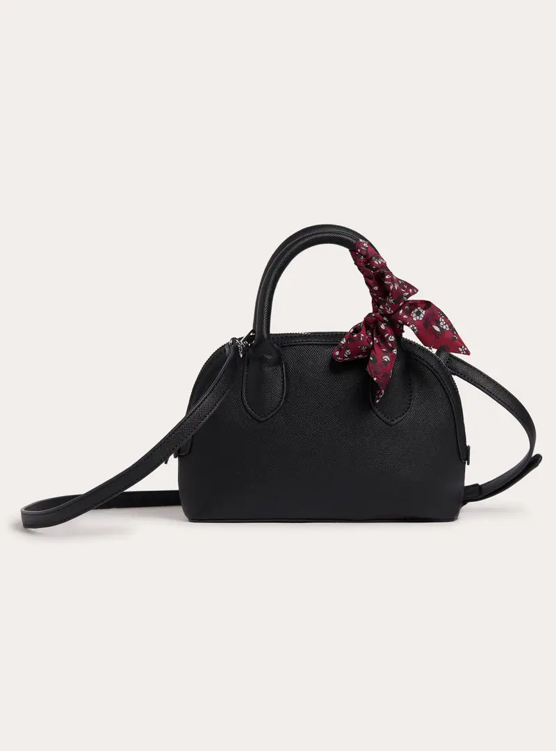 Borse effetto pelle con foulard