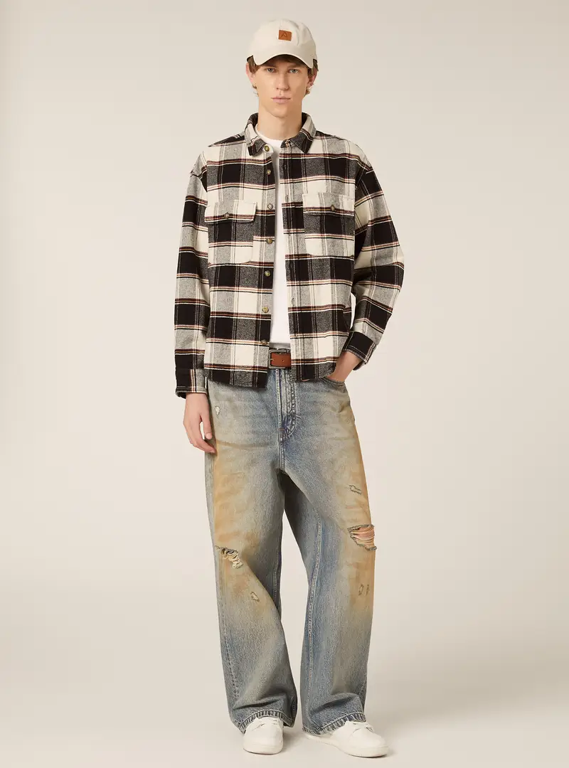 Camicia flanella quadri