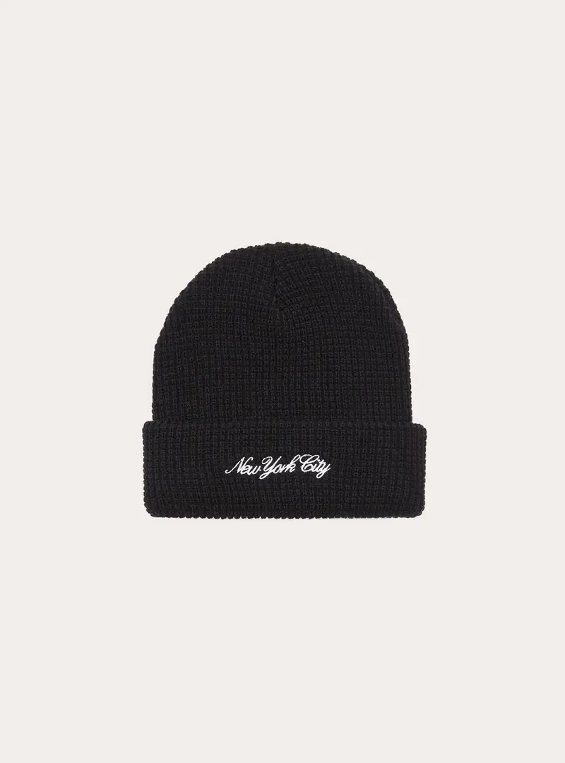 Cappello con ricamo new york city