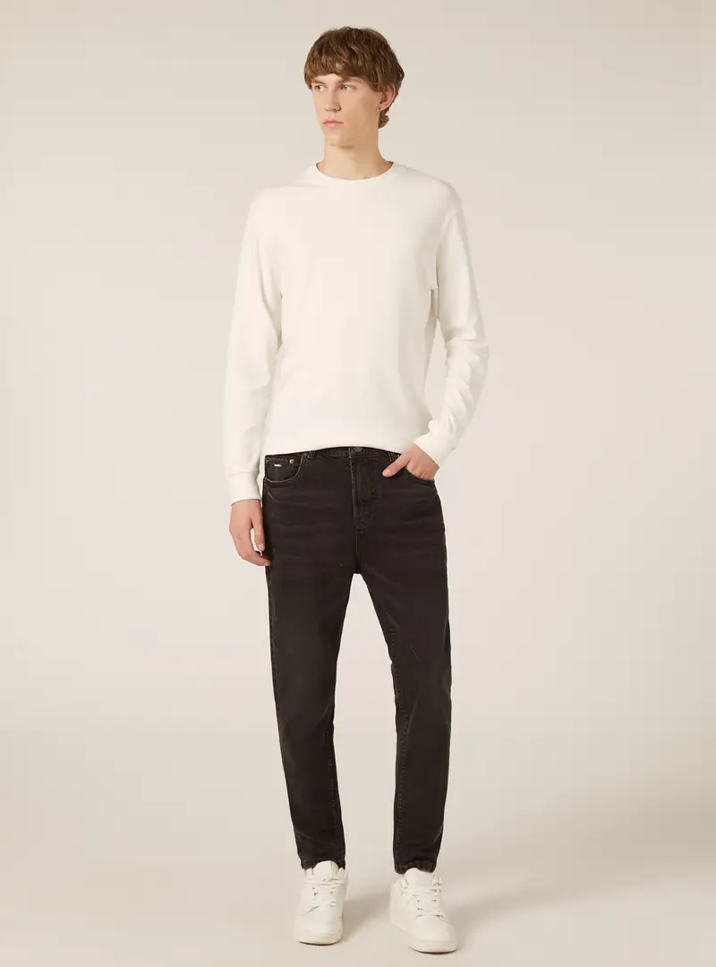 Cinque tasche tinto capo BK1 BLACK