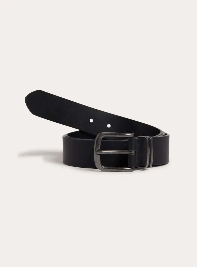 Cintura effetto pelle da uomo BK1 BLACK