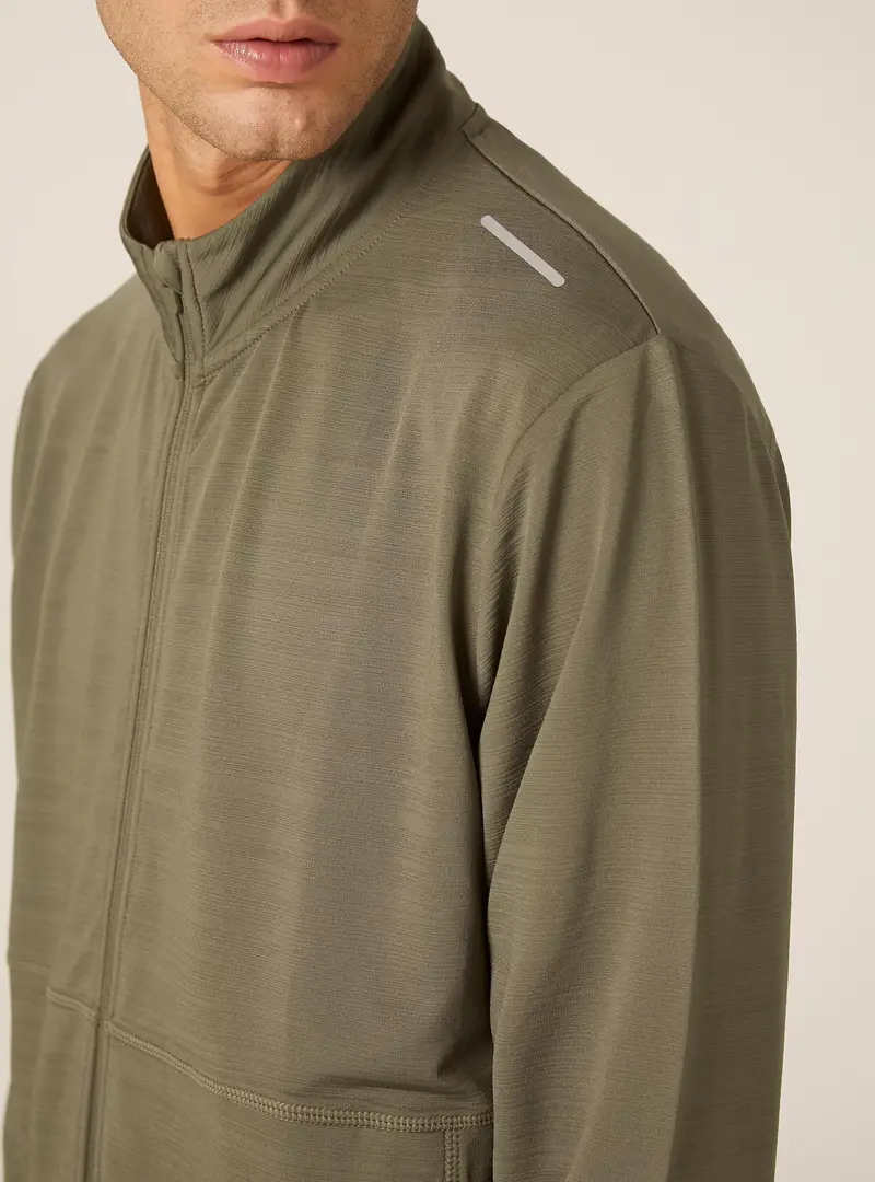 Felpa con zip Athletic capsule KY2 GREEN