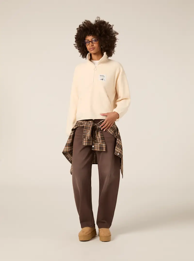 Felpa fleece adventures WH1 WHITE