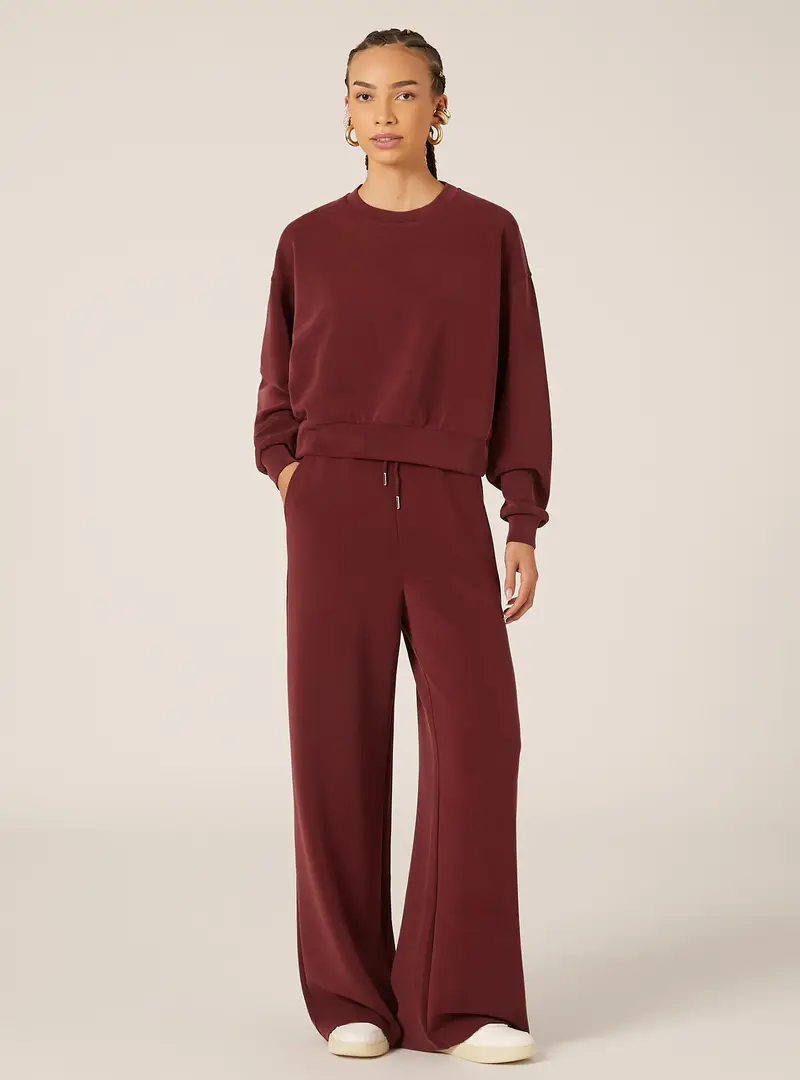 Felpa soft touch BO1 BORDEAUX