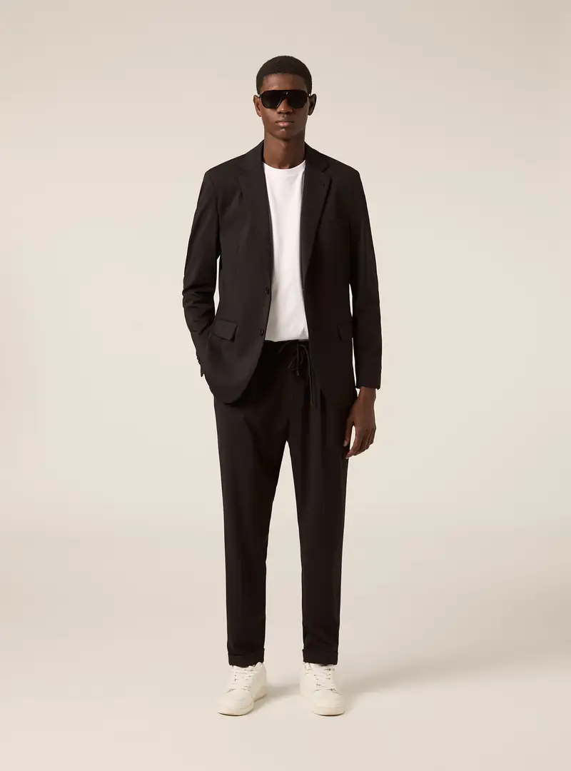 Giacca in tessuto techinco slim fit