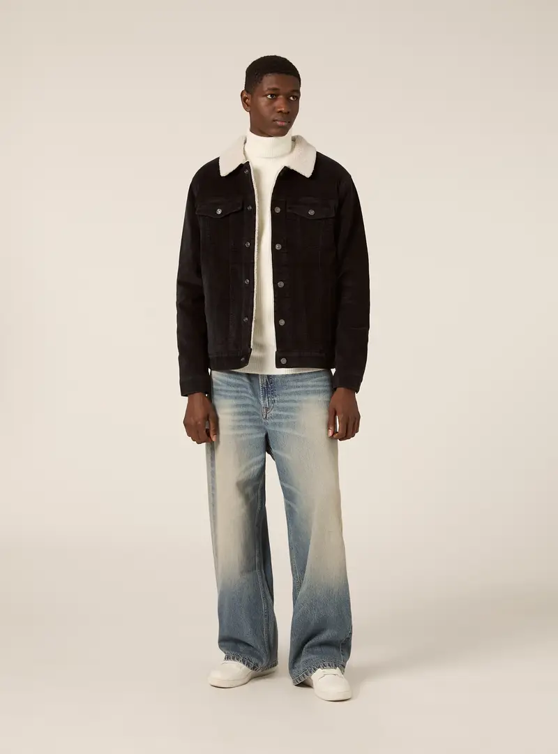 Giubbino in velluto a coste GY1 GREY