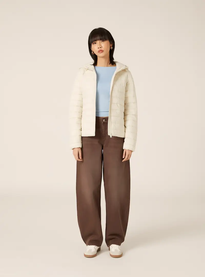 Giubbotto con imbottitura riciclata WH1 WHITE