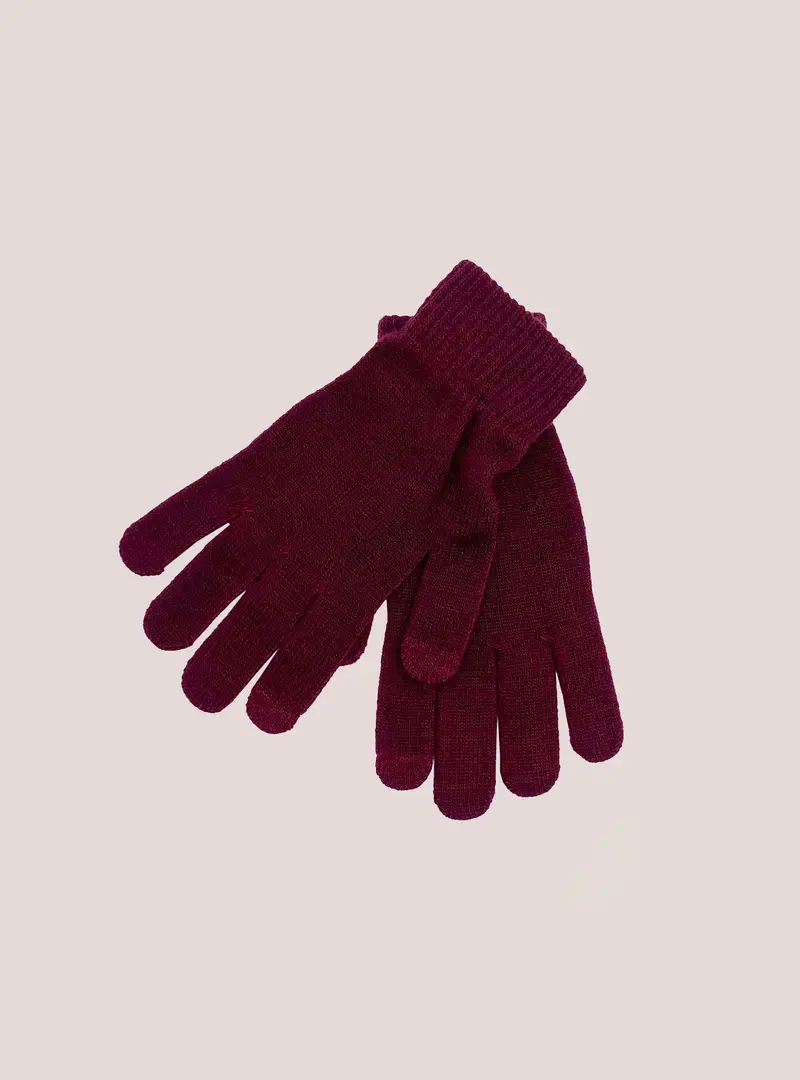 ALCOTT Guanti Bordeaux 3953087