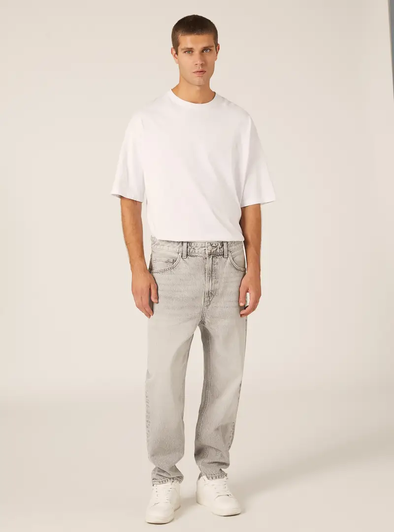 Jeans loose fit D00G GREY