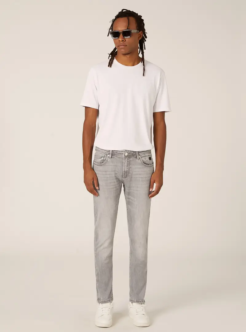 Jeans skinny fit D03G GREY