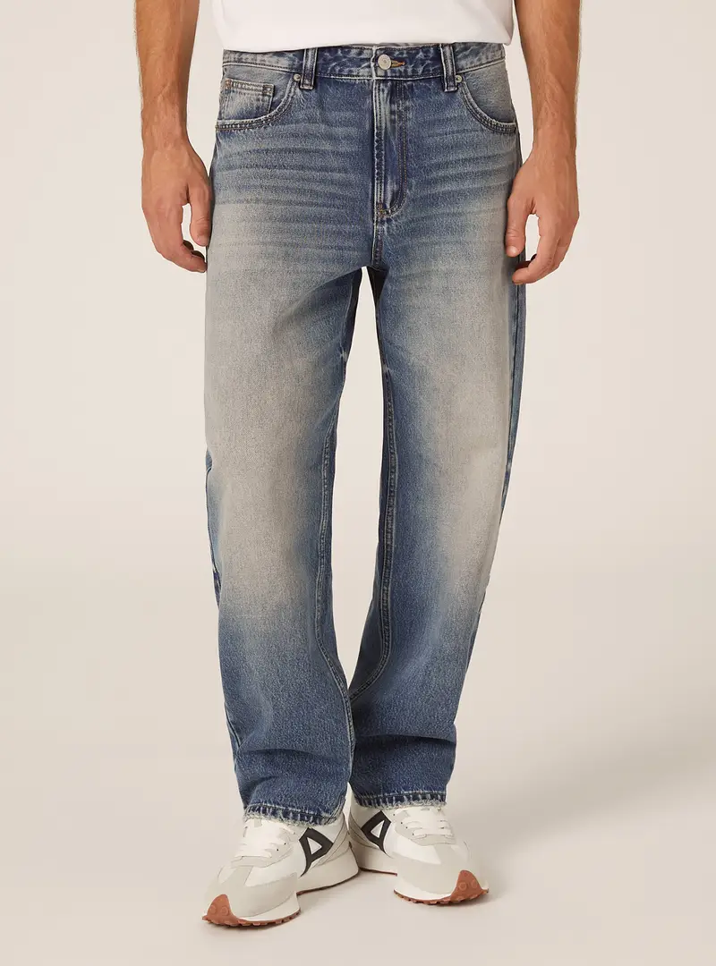 Jeans tapered fit D003 BLUE